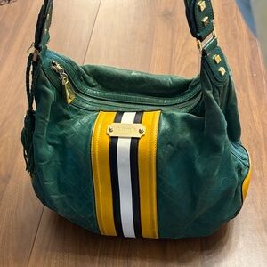 L.A.M.B. Multicolor Graphic Crossbody Hobo Bag